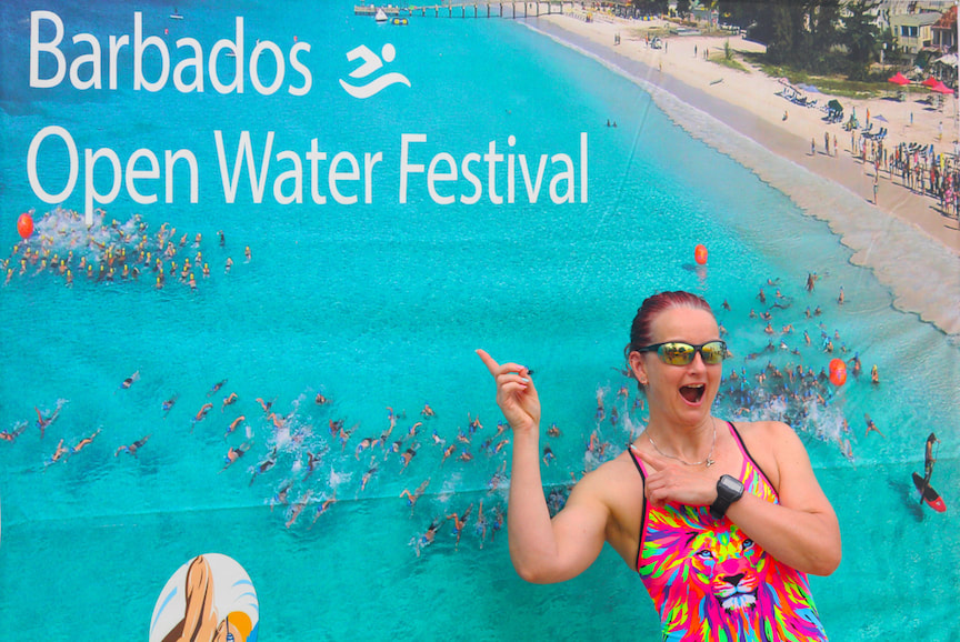 Happy to be at Barbados Open Water Festival 