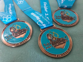 Barbados Open Water Festival Medals 2018